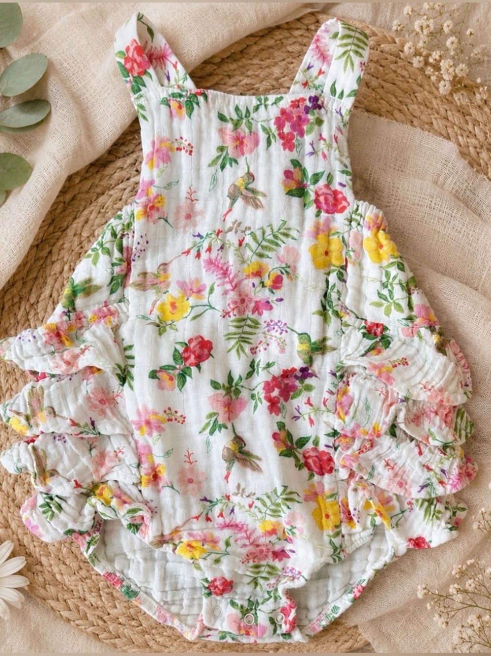 Floral Baby Romper